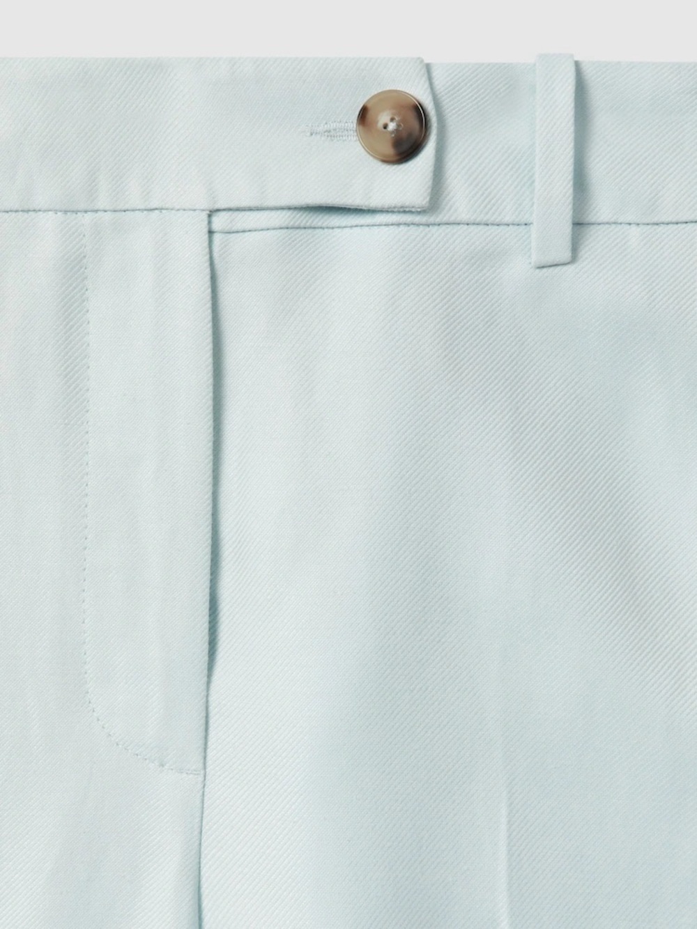 REISS Lori Linen-blend Wide Leg Pant - Picture 6 of 7